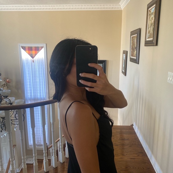 Zara midi silk dress - Picture 3 of 4